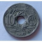 Франция.10 сантимов 1922 года