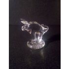 Телец бычок бык статуэтка стекло