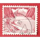 Швейцария, 1949 г., стандартый выпуск,озеро Гримзель