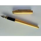Перьевая ручка ELYSEE, модель En Vogue  Barleycorn Gold Plated c золотым пером