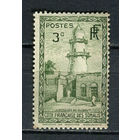 Французские колонии - Французский берег Сомали - 1938/1940 - Мечеть 3С - [Mi.151] - 1 марка. Чистая без клея.  (Лот 54Gs)-T41P16