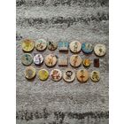 Значки детские с рубля