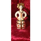 КОЛЛЕКЦИОННАЯ ФАРФОРОВАЯ СТАТУЭТКА КАРНАВАЛ ДЕВУШКА МАТРЁШКА ДУЛЕВО СССР ОРИГИНАЛ  .  Распродажа Коллекции !!! . Экспресс  Аукцион с рубля без МПЦ   .Много лотов в продаже .