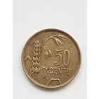 Литва 50 центов 1925 г.