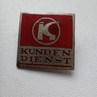 Значок Германия ГДР промышленность Kunden Dienst