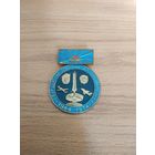 Нагрудный памятный знак СССР "30 лет со дня присвоения 1-му гвардейскому Минскому Краснознамённому истребительному авиационному корпусу наименования "Минский". 1944-1974.".