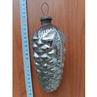 Елочная игрушка большая шишка