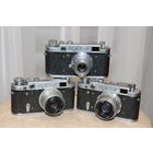 Фотоаппарат ФЭД-2, 3 штуки одним лотом