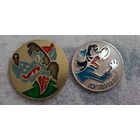 Значок Ну погоди,  волк .цена за один.