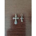 Крестик (серебро, 2 шт.)