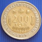 Западная Африка. 200 франков 2010 год  KM#14 "BCEAO"