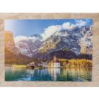 О-12. ПОДПИСАННАЯ ОТКРЫТКА. ГЕРМАНИЯ. ГОРНАЯ ЦЕРКОВЬ.