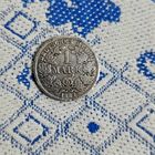 1 марка (1881г.) Пруссия.  МД (D).Серебро.