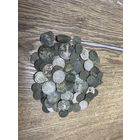 Лот серебряных монет 125 шт