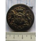 Пуговица дворянского рода Времевы большая плоская в позолоте