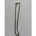 Шатлен, цепочка от карманных часов, латунь, позолота