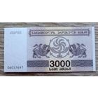 Werty71 Грузия 3000 лари 1993 UNC банкнота