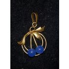 Подвеска, кулон "Вишни", СССР