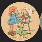 ФРГ Бирдекель " ZILLE SEIN BERLIN " С рисунками худ. Генрих Цилле (1858 - 1929) (Двухсторонний) предположительно 60-70 годы лот 1