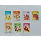 Марки Собаки   Вьетнам 1990г  7шт