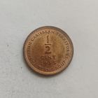 Восточные Карибы 1/2 цента 1955 г.