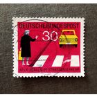 Марка Германия 1971 год Правила движения