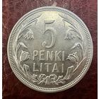 Литва 5 лит 1925