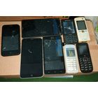 Телефоны неисправные одним лотом