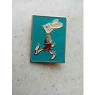 ЗНАЧОК ЗАЯЦ НУ-ПОГОДИ-!!!