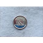 Werty71 Канада 10 центов 2021 100 лет синяя корабль