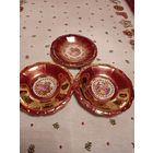 Блюдце золоченое. Германия