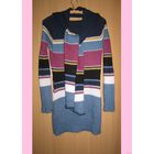 Туника вязаная в комплекте с шарфом, р.42. Отличное качество! Состояние новой!