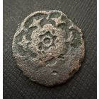 Анонимный пул, времени правления хана Джанибека, чекан Сарая ал Джедид (Цветочная розетка)