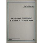 Беларуское Понеманье в раннем железном веке