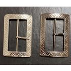 Пряжка с язычком 50 мм никель, черный никель