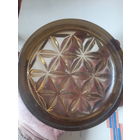 Пепельница грубое стекло Неман СССР, цена.