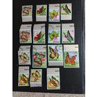 Бабочки и мотыльки. Бурунди. 1968