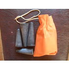 Комплект пробок для устранения течи в спасательном плотике.