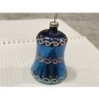 Игрушка елочная Колокольчик с языком