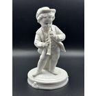 Мальчик с дудкой. Бисквит. Unterweissbach. ГДР. С рубля!