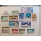 Лот чистых марок Авиации