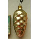 Ёлочная игрушка. Шишка. Э-53.
