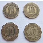 Алжир 10 динаров, 1979 5-10-1*4