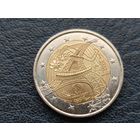 2 евро 2024 Франция Эйфелева башня