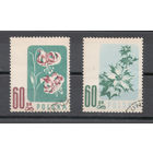 Польша.1957.Цветы (2 марки)