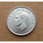 Великобритания, 2 шиллинга 1937 г., серебро 0.500, Георг VI (1936-1952)