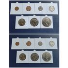 Распродажа !!! Острова Кука 7 монет (1, 2, 5, 10, 20, 50 центов, 1 доллар) 1974 г. UNC