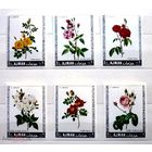 Аджман, ФЛОРА, ЦВЕТЫ, Розы, 6 марок б/зуб, MNH