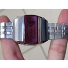 Электронные часы (полностью рабочие), Электроника 1 (Терминатор) в комплекте с родным браслетом. Состояние!