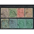 Персия Иран 1903-7 Герб Стандарт #186-90,234-5